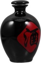 Luxshiny Bride Flask Large Capacity Ceramic Wine Jar Whiskey Decanter for Storage Serving