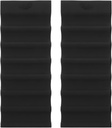 Cabilock Fridge Silicone Bottle Stacking Mat Beer Can Stacker 2Pcs Wine Bottles Holder for Kitchen Cabinet Refrigerator Storage Rack