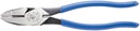 Klein Tools D2000-9NE Side Cutter Linemans Pliers Cut ACSR, Screws, Nails, Hard Wire, 9-Inch Electrical Pliers