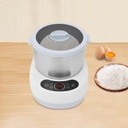 Electric Dough Maker with Ferment Function, 5L/4.5QT Dough Mixer Machine Flour Kneading Machine Stainless Steel Dough Maker with Timer for Pizza Bread