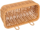 SECFOU Hanging Storage Basket Wall-mounted Woven Kitchen Egg Basket Home Supplies