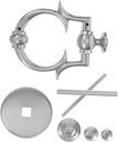 Door Knocker Engraved European Style Knocker Ring Front Door Knocking Tool