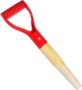 Replacement Handle Wooden Handle,Long Handle Gardening Se Handle Garden Tool Spade Handle for Digging Camping Decoration, 36cm