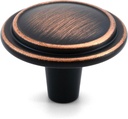 HESTIA HARDWARE 25 Pack | Oil Rubbed Bronze Kitchen Cabinet Knobs and Drawer Pulls | Dresser, Vanity, Wardrobe knobs (Z6.25.O)