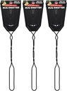 Enoz Sergeant Swat Bug Swatter - 3 Pack - Heavy Ultra Duty Manufactured Flyswatter - Environmentally Conscious, Effective, and Inexpensive Method to Control Flying Insects