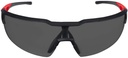 Milwaukee Anti-Fog Safety Glasses Tinted Lens Black/Red Frame 1 pc. - Case of: 1;