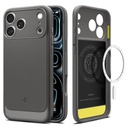Spigen Rugged Armor MagFit Case für iPhone 17/18 Pro Max, Grau