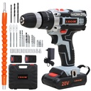 IZOM IZ-CDK-20V Cordless Drill Machine Kit With Multiple Torque Settings & A Keyless Chuck for Automatic Spindle Locking