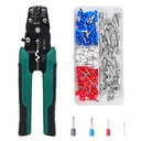HASTHIP 200 Pcs Wire Crimper Kit, 4 Größen, 22-10 AWG Crimp Connectors