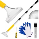 DIYSELF Scraper Tool 5.4 ft (65 in), verstellbarer Boden Scraper