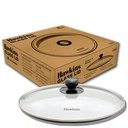 Hawkins 26 cm Glasdeckel, vorgespannter Glasdeckel mit Edelstahlfelgen, Pan Lid, transparent (LID26G)