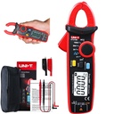 UNI-T UT210E Mini Digital Clamp Meter 100A AC DC Current Voltage True RMS Zangen Ampere Resistance, Kapazität, Diodentester Multimeter mit Alligator Clip