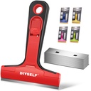 DIYSELF Razor Blade Scraper mit 10 PCS 4" Klingen, Scraper zur Reinigung"