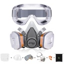 AirGearPro G-500 Reusable Respirator Mask mit A1P2 Dampf- und Staubfiltern