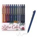 WY WENYUAN Metall-Ballpoint-Stifte, 1.0mm Glatte Schreiben schwarze Tinte, Ästhetische Metall-Stift mit Clip, Elegant Office School Gift Pen für Lehrer, Frauen, Mitarbeiter, Journaling Note Taking