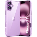 TheGiftKart Ultra-Hybrid Crystal Clear Back Case Cover für iPhone 17 | Shockproof Design | Hard Back Cover Case für iPhone 17 (PC & TPU, Transparent)