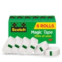 Scotch Magic Tape, Unsichtbar, 6 Rollen