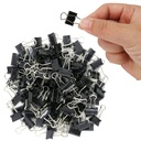 OWLKELA 120 Packbinder Clips, 5/8 Zoll, Schwarz