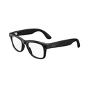 Ray-Ban Meta (Gen 1), Wayfarer, Large Shiny Black | Smart AI-Brille für Männer, Frauen. 12 MP Ultra-Wide-Kamera, Open-Ear-Lautsprecher für Audio, Videoaufzeichnung und Bluetooth. Klare Linsen. Wearable Tech.