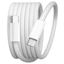 Verilux 240W C zu C Kabel Schnellladen, 6.6Ft/2M Nylon Geflochten, 480Mbps Da