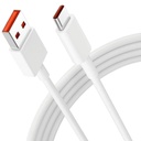 67W Schnelles Aufladen USB-C-Kabel für Xiaomi, Redmi (1m) Weiß