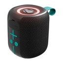 Zebronics 2026 Launch Portable Bluetooth Lautsprecher, 5W RMS, bis zu 10Hrs Playback, Passive Radiator, TWS, BT v5.4, USB & mSD, 9 RGB-Modi, Splash Proof, Type-C Charging (Sonic POD 15)