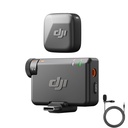 DJI Mic Mini (1 TX + 1 RX), Ultraleichtes, detailreiches Audio, Rauschunterdrückung, automatische Begrenzung, drahtloses Mikrofon für Kamera / iPhone / Android, Vlog, Streaming, 400m Übertragung Schwarz