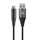 Zebronics Typ-C-Schnellladekabel, bis zu 480 Mbps, 36W Schnellladung, 3A-Ausgang, Lade- und Synchronisierungsdatenkabel, 1 Meter Länge, Tangle-Free Durable Design (CU300T)