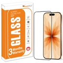 OpenTech® Military-Grade Tempered Glass Screen Protector Kompatibel für iPhone 17 mit Edge-to-Edge-Abdeckung - Case Friendly, Anti-Scratch und Bubble-freies Installationskit (6,3 Zoll)