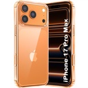 TheGiftKart Ultra-Hybrid Crystal Clear Back Case Cover für iPhone 17 Pro Max | Shockproof Design | Hard Back Cover Case für iPhone 17 Pro Max (PC & TPU, Transparent)
