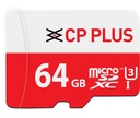 CP PLUS 64GB microSDXC Speicherkarte Grade UHS-3 Klasse 10, bis zu 70 Mbps Lese- und 30 Mbps Schreibgeschwindigkeit mit hoher Leistung der Datenübertragung und geringerem Stromverbrauch für tragbare Geräte