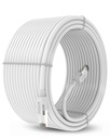 FEDUS Cat6 Ethernet Kabel, 10M High Speed 550MHZ / 10 Gigabit Speed UTP LAN Kabel, Netzwerkkabel Internetkabel RJ45 Kabel LAN Kabel, Patch Computer Cord Gigabit Kategorie 6 Kabel für Modem, WEISS