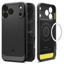 Spigen Rugged Armor MagFit Case für iPhone 17/18 Pro Max, Matte Black
