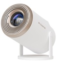 E GATE Atom 2X+ Smart Projector 4k Ultra HD, 9000 Lumen | Eingebautes Live-TV (120+ Kanäle ohne Abonnement erforderlich) | 200 ISO, 1080p & 4K Support, Auto Keystone | Netflix, Prime, WiFi & BT, eGate