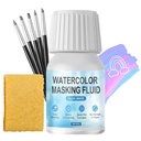 WANJAO White Masking Fluid für Aquarellmalerei, schnelles Trocknen Easy Peel