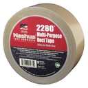 Nashua 2280 Tan Duct Tape, All Purpose, Wasserresistent, 1,89 Zoll x 60 Yds, 1 Rolle