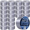 Oleitodh Silver Duct Tape Bulk, 2 Zoll x 30 Yards, 22 Pack