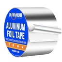 Aluminiumfolie Tape, 3in x 65ft 3,9Mil, Heavy Duty HVAC Klebeband