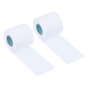 PATIKIL 2.4" x36.1ft Pipe Wrapping Tape 2 Pack PVC Duct Tape Pipes, Weiß