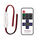 Mini RF LED Dimmer Wireless Remote Controller mit Draht für Single Color Strip Light 5v 12v 24v DC 12A Helligkeitssteuerung für 2835 3528 5050 LED Lichter