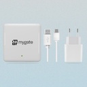 Mygate WiFi Lock Gateway | WiFi Hub | Entsperren Sie Ihre Tür von überall | Funktioniert mit bestehenden Mygate-Schlössern | 6-Monate-Garantie