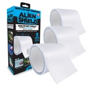 Alien Shield Deluxe Transparentes Dichtband Wasserdichte Repair Tape Klebestreifen Patch Tape, um Tränen, Risse und Lecks zu reparieren, 3 Rollen insgesamt 19,5" L x 4" W wie im Fernsehen gesehen