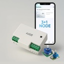 AZIOT 3+1 Fan Smart Switch - WiFi/Bluetooth Communication - Made in India - Timerfunktion - Funktioniert mit Home und Alexa... (3+1 Node)