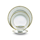 Noritake Japan - Porzellan Serving Bowl 1 PC - Luxus-Essen und Küchen-Set - Hearth Collection Monarch Gold Golden Spare Small Serving Bowl