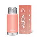 Milton Elfin 160 Thermostahl-Wasserflasche 160 ml, 24 Stunden heiß und kalt I Leak Proof Lid, ISI Certified I Vakuum I für Büro, Fitnessstudio, Schule I Pfirsich