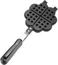 Waffle Iron Kitchen Heart Shaped Egg Bubble Waffle Pan Maker Baking Tool