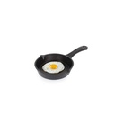 The Indus Valley Cast Iron Mini Tadka Fry Pan 15.2cm (6 Zoll) | Pre-Seasoned Small Omelette Pan / Skillet | 0.42L, 1.1kg | Induction Friendly | 100% Pure Iron, No Chemical Coating