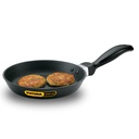 Hawkins Futura 17 cm Frittierpfanne, Non Stick Frittierpfanne, kleine Frittierpfanne, Schwarz (NF17)