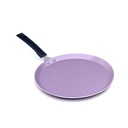 Wonderchef Valencia Non-Stick 28 Cm Dosa Tawa | Cool Touch Bakelite Handle | Pure Grade Aluminium | PFOA Free | 1 Jahr Garantie | Purple
