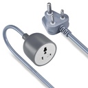 FOXIN 5m Long 10AWG Heavy Duty Männlich zu Weiblich Power Extension Cord für Innen & Außen, 2500W High Power Output, 3-Pin-Plug, Power Cord Wire Extender Power Cable für Geräte, Elektronik & Home